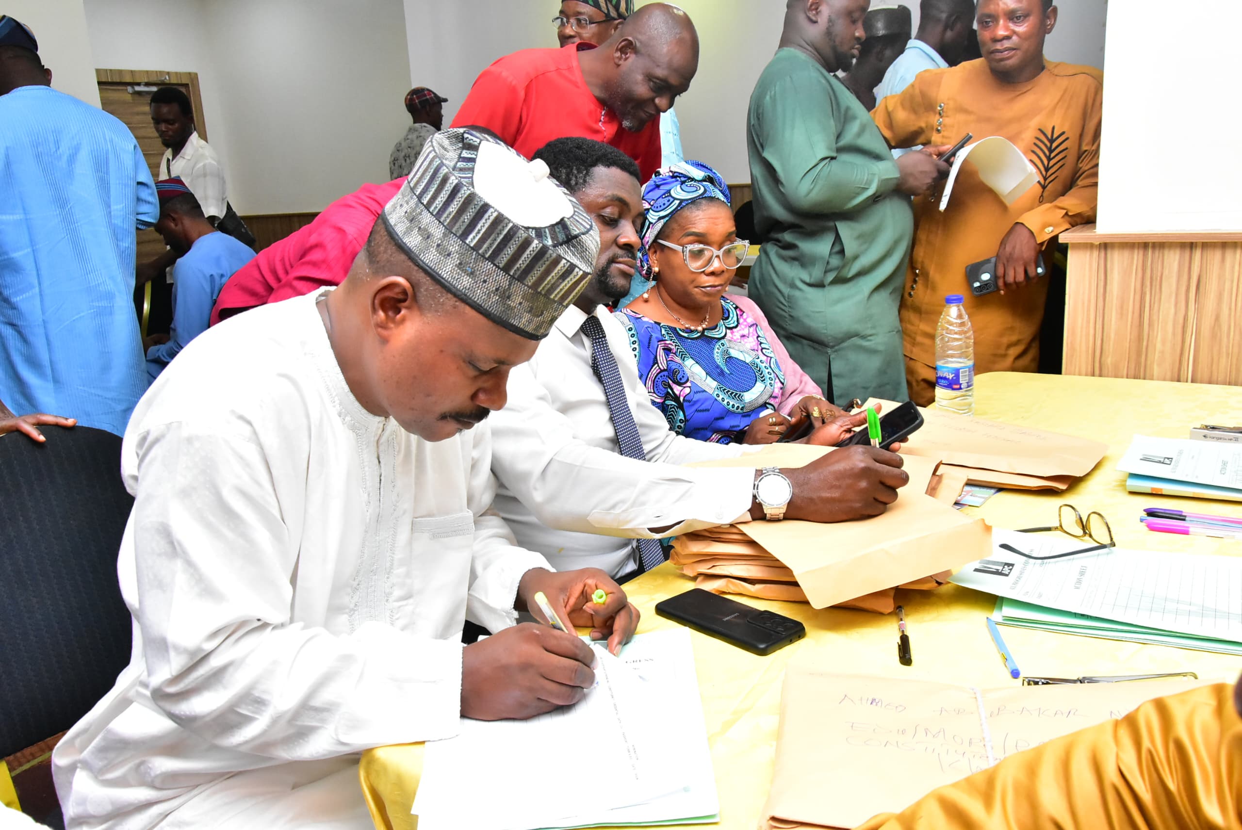 Ndakene Picks Nomination Form, Sets to Return to the National Assembly to Represent the Edu-Moro-Patigi Federal Constituency